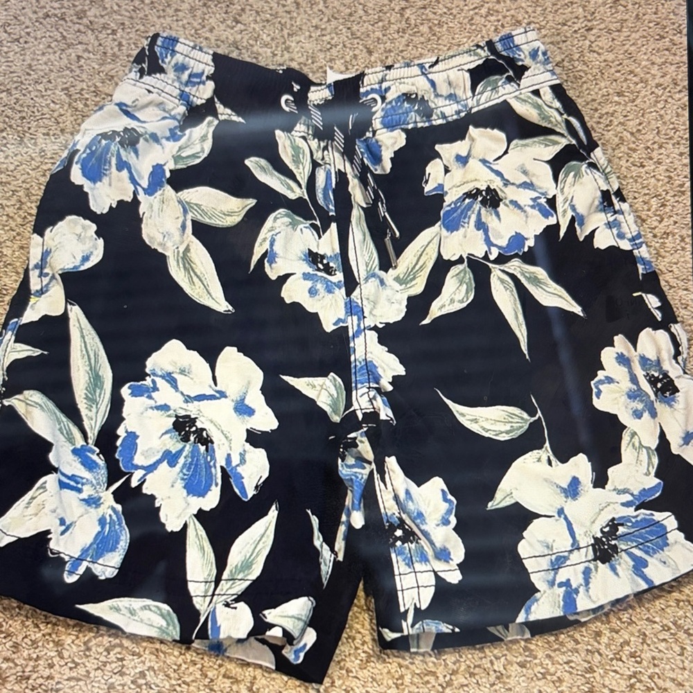 J. Crew Crewcuts Hawaiian Print Bathing Suit, 6